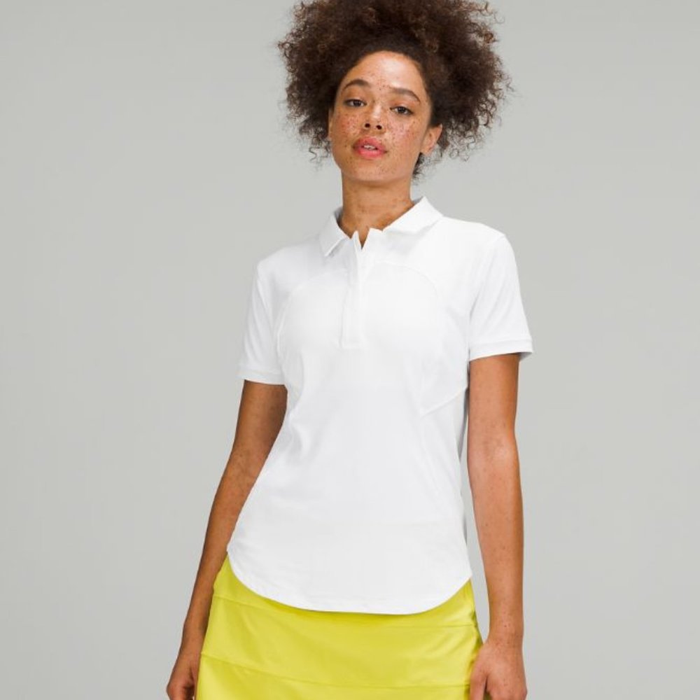 Lululemon Quick-Dry Short Sleeve Polo Shirt